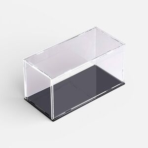 Clear Acrylic Plexiglass Display Case Self Assembly NWT 10 x 6 x 6 inch